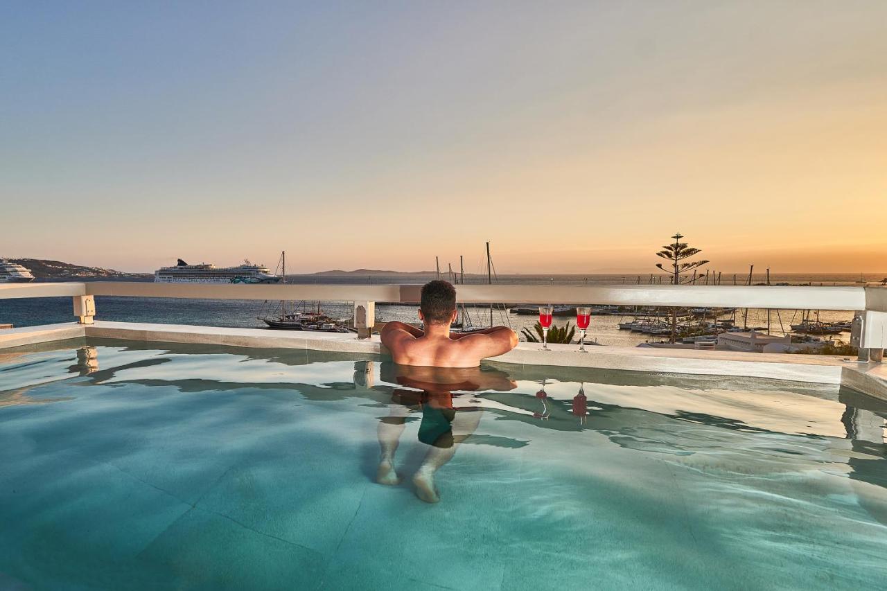 Aqua Mykonos Suites - Adults Only Tourlos Exteriér fotografie